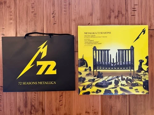 Metallica 72 Seasons Vinyl East Rutherford New Jersey Splatter New Sealed