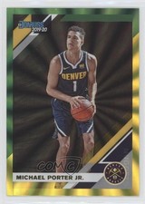 2019-20 Panini Donruss Holo Green & Yellow Laser Michael Porter Jr #57 0jp9