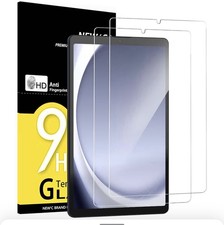 2 Pack Tempered Glass Screen Protector Samsung Galaxy Tab A9 8.7 Inch 2023
