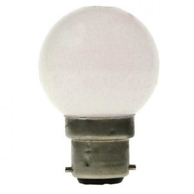 LED GOLFBALL 1,5W B22d 240V 860
