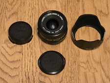 Canon FD 1:2 8/28mm Lens with Caps & Hood From Japan Canon Wide Angle Objektiv