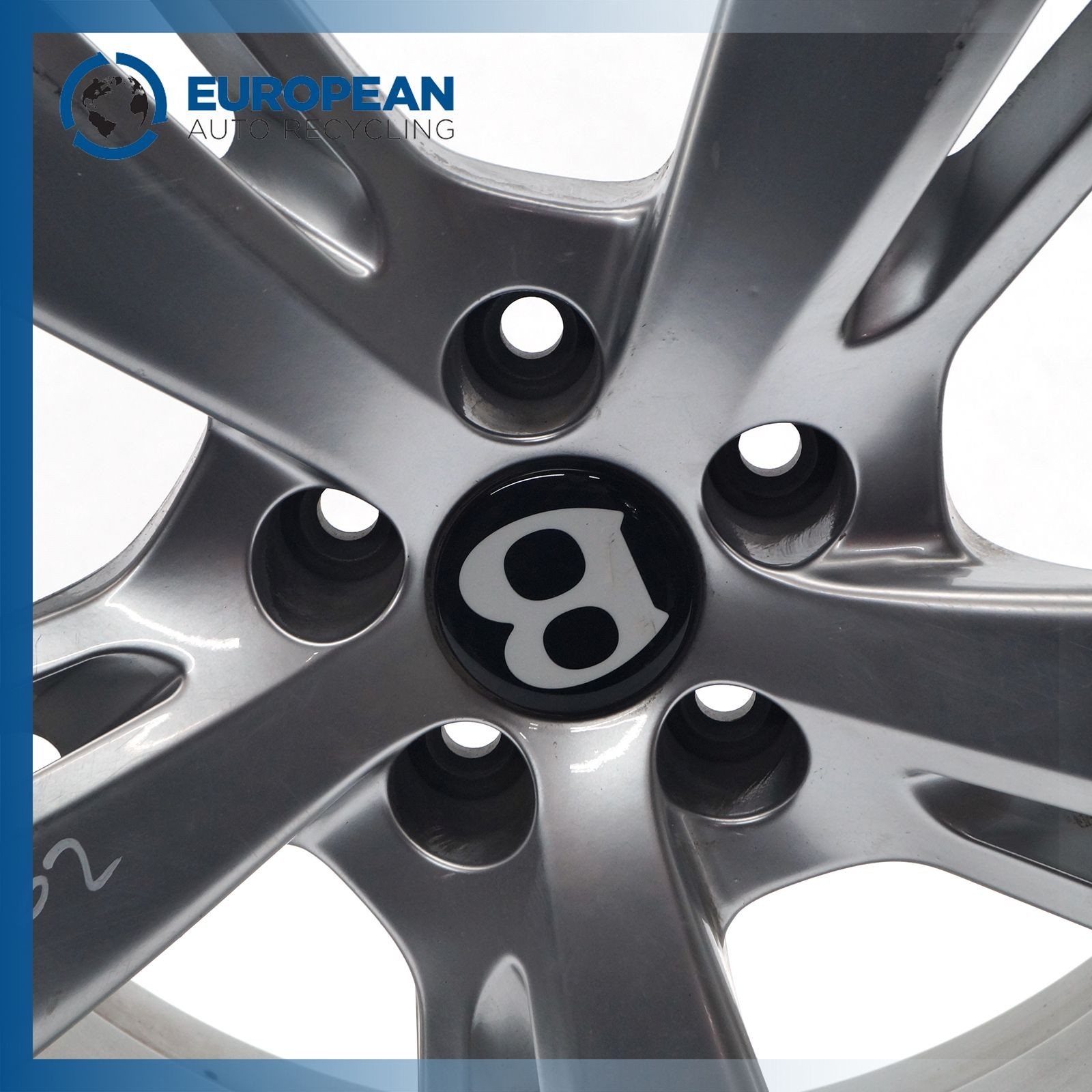 2013-2018 BENTLEY CONTINENTAL 21x9.5 Wheel Rim - OEM 3W0601025FA