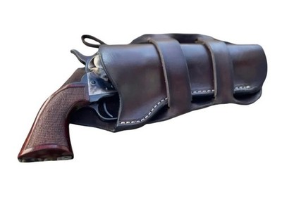 Billy The Kid holster Single Action holster Cowboy holster Mexican Double Loop