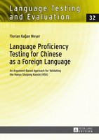 Florian Meyer | Language Proficiency Testing For Chinese As A Foreign Language