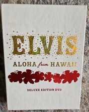 ELVIS ~ Aloha From Hawaii, Deluxe Edition DVD (2004, BMG) 2 Discs w/ Book, USED