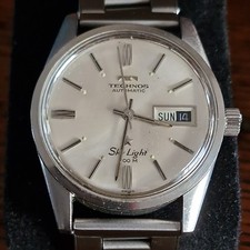 Vintage Technos Sky Light Automatic 1970 Running 