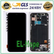 DISPLAY ORIGINALE RENEWED LCD FRAME SAMSUNG GALAXY A40 SM A405 F TOUCH SCREEN