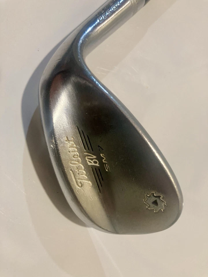 Cuña de arena cromada Titleist Vokey SM7 Tour SW 56* 10 rebotes cuña S-Grind derecha Foto 3 de 4