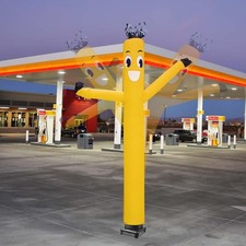 20 ft Air Dancers Wacky Waving Inflatable Tube Man with 1 HP Blower Fan US