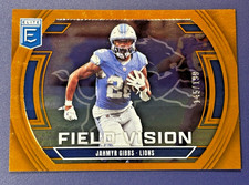 2025 Panini Donruss Elite - Field Vision Jahmyr Gibbs #8 Orange /199