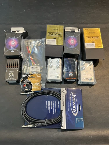Joyo Effects Pedals For Guitar And Bass. New