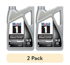 (2 Pack) Advance Full Synthetic Motor Oil 5W-20, 5 Quart Jug, Engine Longevity 37.31 per gallon