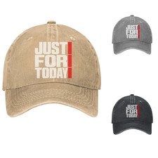 Text Print Baseball Cap Adjustable Cotton Dad Hat Streetwear