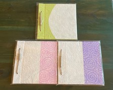 New, Mulberry 3 Scrapbooks Miss Elizabeth  s 8" x 8" Purple, Pink, Green Cute 