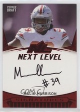 2020 Sage Hit Next Level Auto Red Malik Harrison #NL-MH Auto 2b2