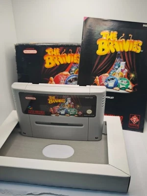 Super Nintendo / SNES: The Brainies in OVP - Bild 1 von 4