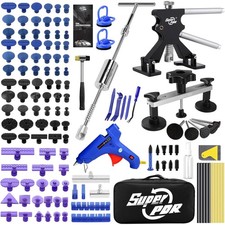 Car Dent Repair Kit Paintless Dent Puller Tool Set With Slide Hammer Glue Gun Car Dent Repair Kit Paintless Dent Puller Tool Set With Slide Hammer Glue Gun