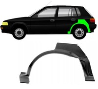 Radlauf FüR Toyota Corolla 5 TüRer 1987 – 1994 Links