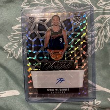 2024-25 Panini Mosaic - Rookie Scripts Trentyn Flowers #RS-FLW (AU, RC)