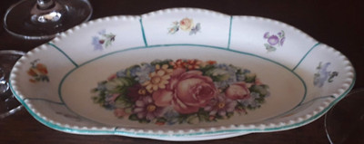 Antike kleine Porzellan Schale,21cm,Schuhmann,