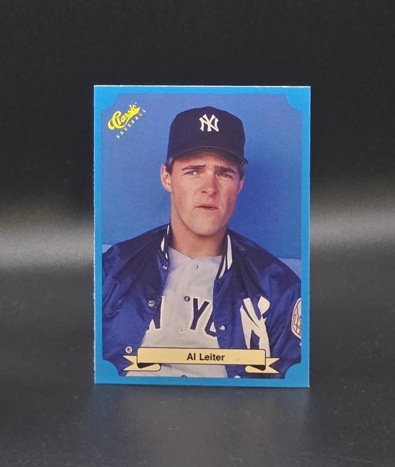 1988 Classic Update Blue Travel AL LEITER Rookie Card #238 New York Yankees Mets