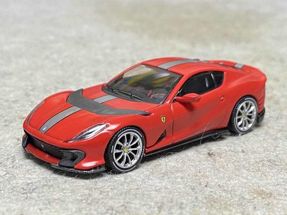 MiniGT BBR Ferrari 812 Competizione F1-75 Matt Red One Night in