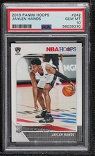 2019-20 Panini NBA Hoops Jaylen Hands #242 PSA 10 GEM MT 0i0p