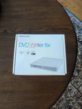 Memorex DVD Writer: Model MRX-650LE v5, 8X, Slim External, USB 2.0 (New)