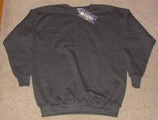 Vintage Sturdy Sweats by Lee Grey Crewneck Sweatshirt Mens 2XL Made in USA NWT