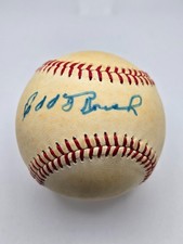 Edd Roush Single Signed Baseball Autograph RONLB JSA Certified