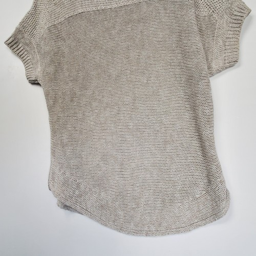 Tommy Bahama Beige Textured Knit Pullover Cotton/Linen Blend Size XL Cover Up - Picture 3 of 12