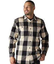 CARHARTT MEN'S Heavyweight Flannel Long-Sleeve Plaid Shirt-4 COLOR OPTS  