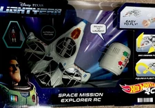 Hot Wheels R/C Disney Pixar Lightyear Space Mission Explorer Remote Control NEW