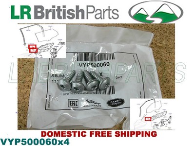 ORIGINAL LAND ROVER TÜRVERKLEIDUNG VERKLEIDUNG SCHRAUBEN SET RANGE ROVER SPORT EVOQUE VYP500060O