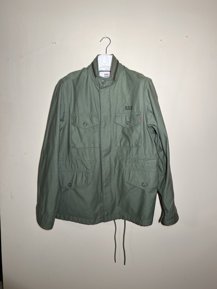FW10 Supreme Popeye M-65 Jacket Olive Size L | eBay