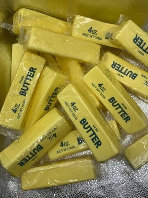 10X Butter Stick Squishy   Viral Stress Relief Toy | Realistic Butter  10pc Bulk