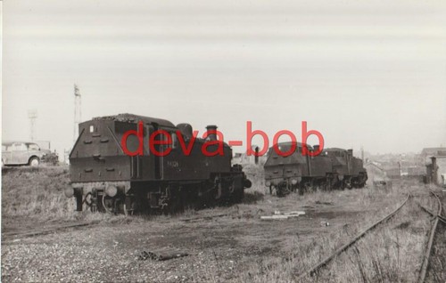 Eisenbahn Foto BR 2MT 84026 84017 84013 Stockport Edgeley Schuppen 1965 2-6-2T Lok