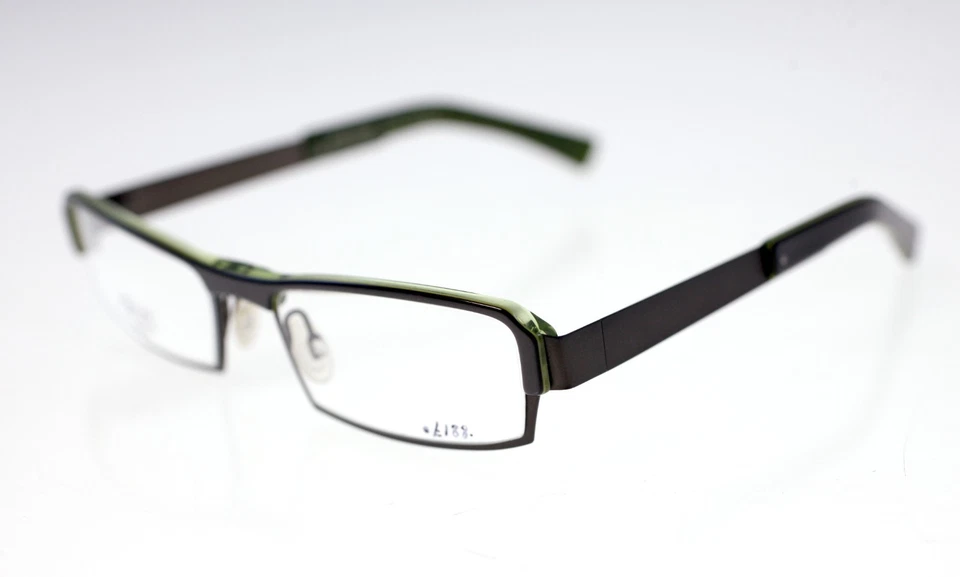 Jean Lafont Paris Samson 015 handmade French eyeglasses + case-NEW-circa 1990s - Image 2 of 4