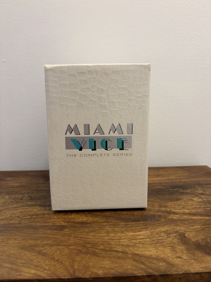 (未使用･未開封品)Miami Vice: The Complete Series Miami Vice: The Complete Series (DVD, 2007, 27-Disc Set) for sale