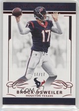 2016 Panini National Treasures Red Jersey Number 17/17 Brock Osweiler #39 0f8