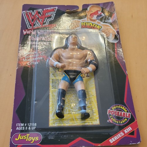 VTG 2000 WWF Bend-Ems Hardcore Holly Figure JusToy...