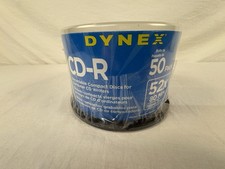 Dynex CD-R 50 Discs 80 Min 700MB Brand New