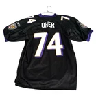 Michael Oher #74 Baltimore Ravens Reebok On Field Jersey Men’s Size 54
