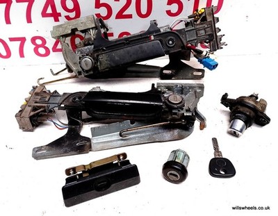 BMW E34 (Typ '88-91) Schlosssatz Türen G/Kasten Kofferraumdeckel Zündschloss & Schlüssel