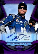 DALE EARNHARDT JR 2016 PANINI CERTIFIED NASCAR PURPLE AUTO DOOR # SP 8/8