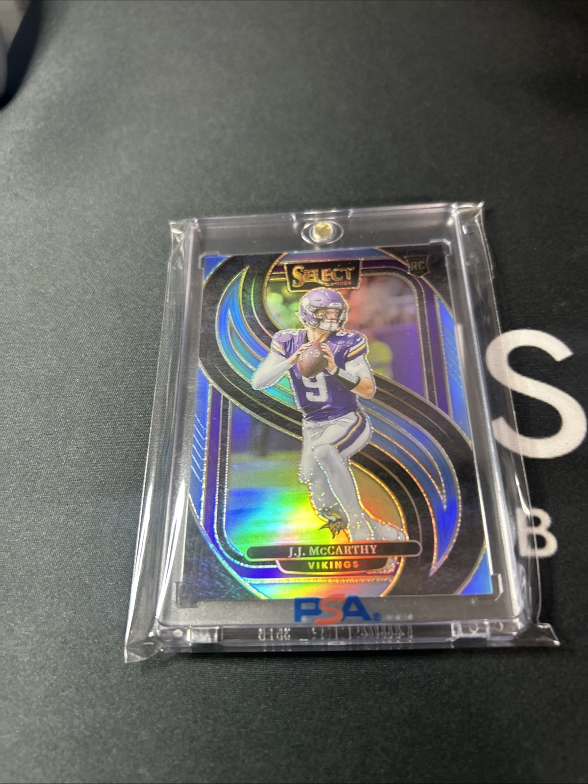 2024 Panini Select - Premier Level J.J. McCarthy Light blue /99