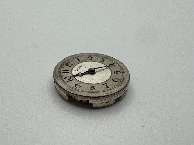 Reloj suizo mecánico vintage Gruen 15 joyas 3 ajustes movimiento sin probar Foto 4 de 4