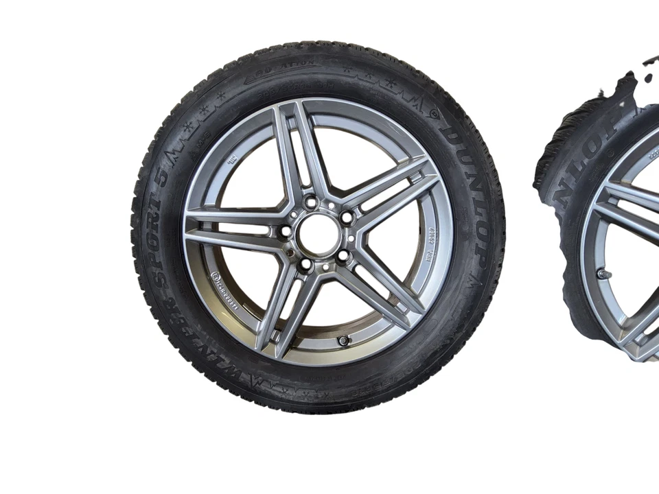 Rial Mercedes A B C CLA Klasse Winter Felgen RDK 205 55 16 Dunlop Winterräder - Bild 3 von 4