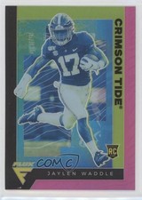 2021 Panini Chronicles Draft Picks Flux Pink Jaylen Waddle #238 0h0s