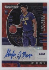 2020-21 Panini Prizm Draft Picks Prospect Choice Red 2/88 Skylar Mays Auto 2r7
